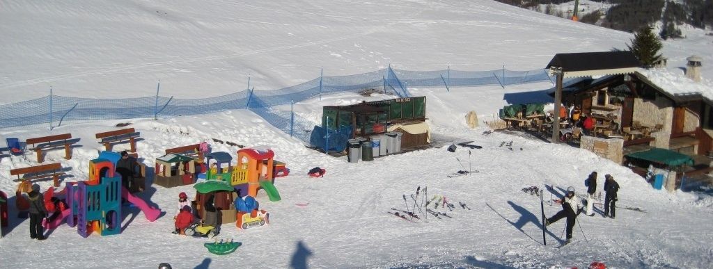 Anfängerbereich am Sessellift Baby Socrepes!