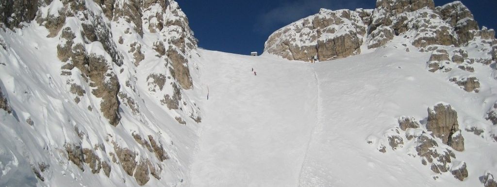 Mittlerer Bereich der Piste 51!