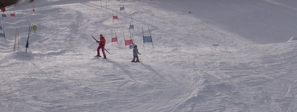 Rennkurs für die ganz Kleinen an der Talstation Russbach!