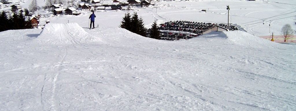 Anfänger- Boarder- Park in Gosau!