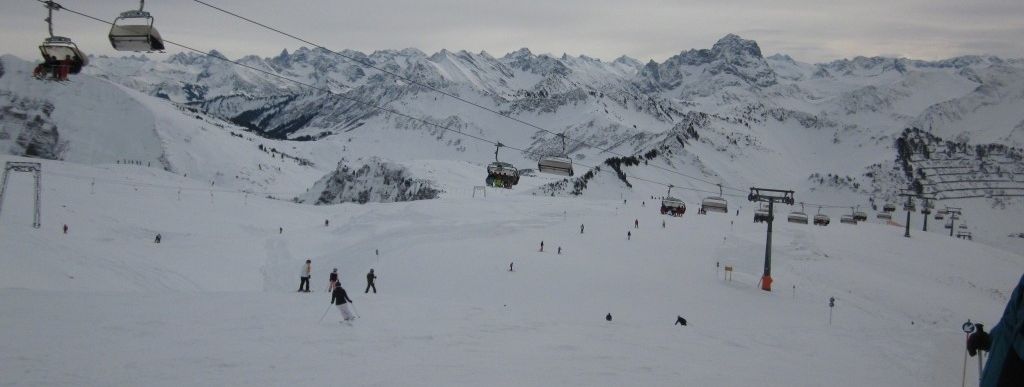 Abfahrt 6/8 an der Bergstation der Gondelbahn!