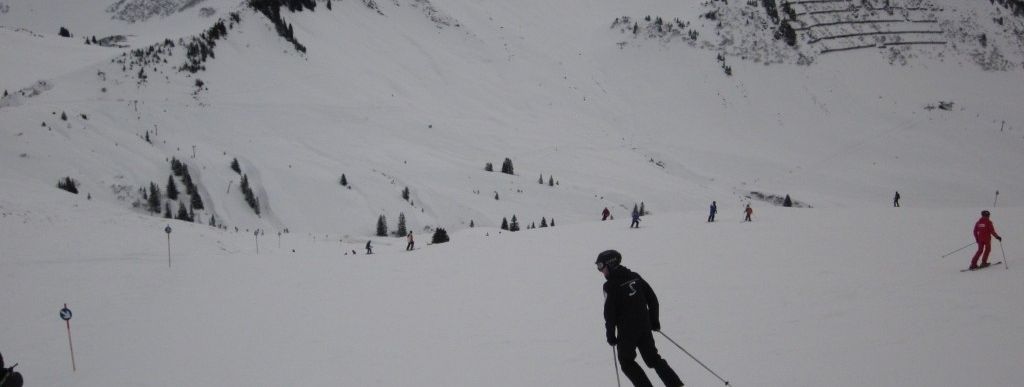 Abfahrt 6/8 von der Bergstation der Gondelbahn!