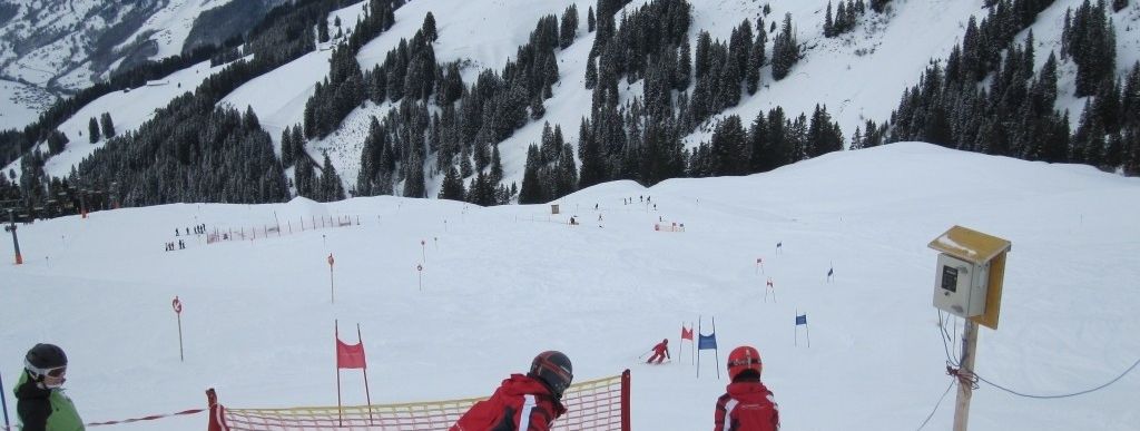 Torlauf mit Blick auf die Panoramabar!
