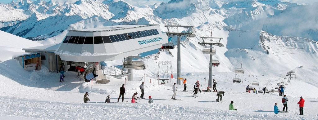 Blick von der Diedamskopf Panoramabahn!