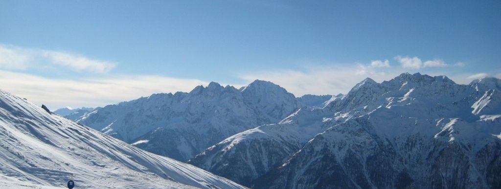 Gabelung der Abfahrten Nr. 11 und 12