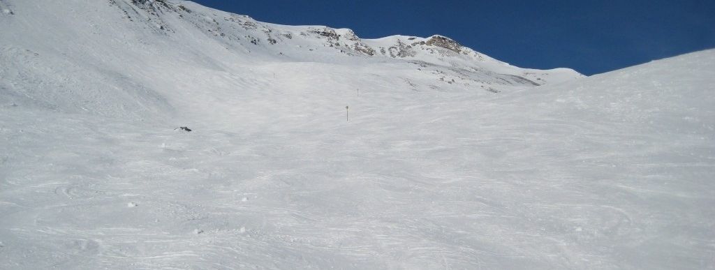 Eine der vier unpräparierten Skirouten