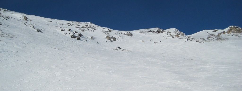 Blick auf eine der Skirouten