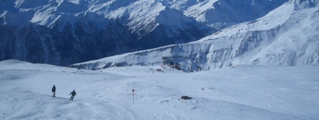 Eine der insgesamt vier Skirouten