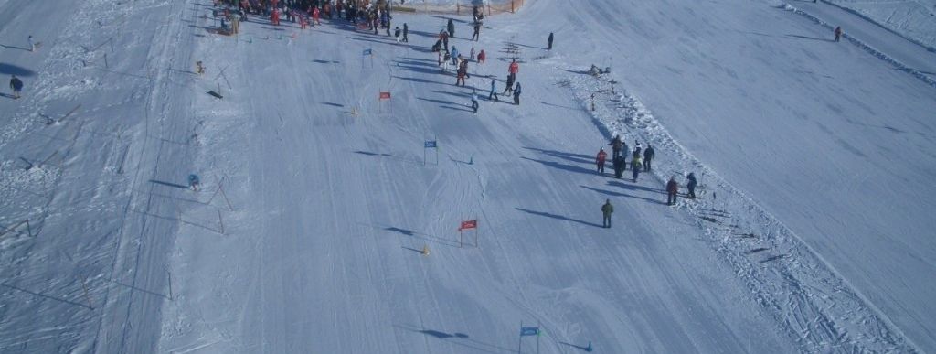 Blick auf den Kidspark in Kals