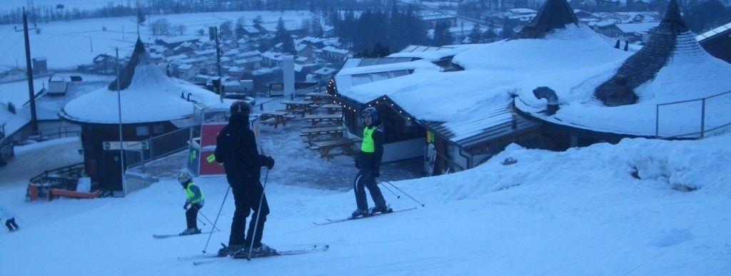 Rondell am Fuße der Goldriedabfahrt!