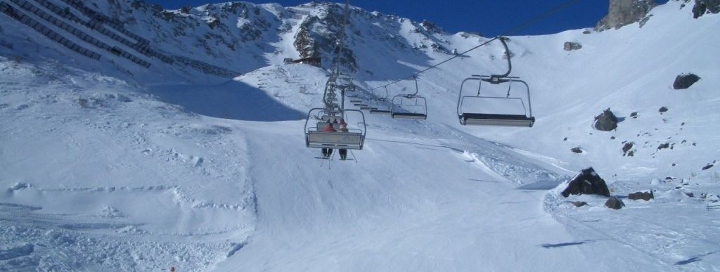 Abfahrt Nr.17 unterhalb der Blauspitze (2575m)!