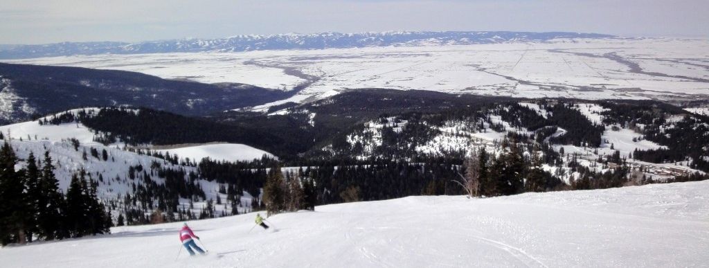 Im Westen der Teton Mountains gelegen, bietet Grand Targhee einen traumhaften Ausblick auf den Grand Teton Nationalpark.