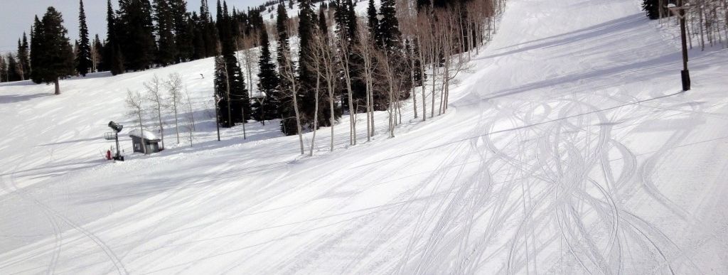 Grand Targhee ist das Skigebiet mit dem meisten natürlichen Schneefall in den USA. Die Pistenpflege hat uns ebenfalls überzeugt.