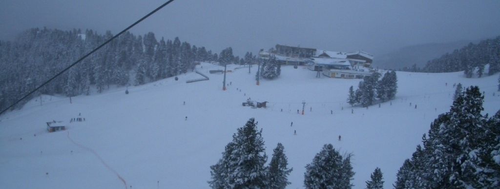 Blick auf Abfahrt Nr. 2!