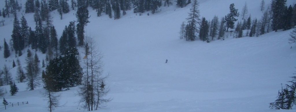 Blick auf Abfahrten Nr. 9 und Nr. 11!