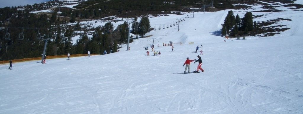 Blick auf Hahntennenlift!