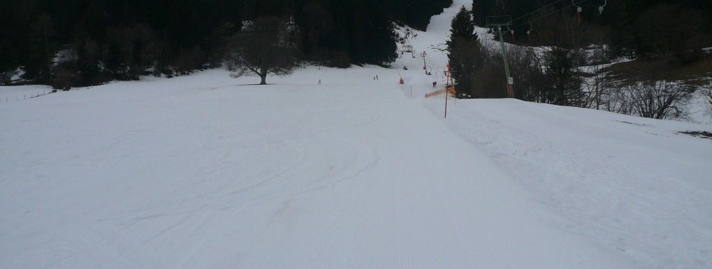 Abfahrt am Dorflift (D)!