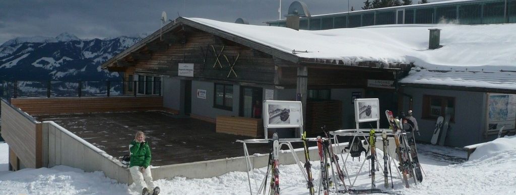 Der Hexen-Stadl an der Mittelstation Hörnerbahn!