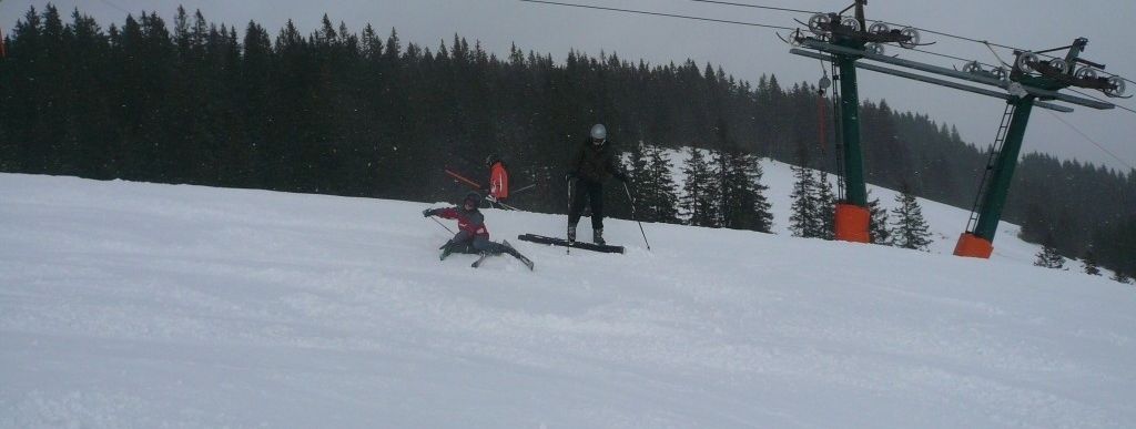Mittelstück der Knobel FIS-Slalom-Strecke!