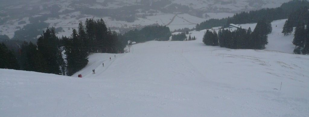 ... Mittelstück der Knobel FIS-Slalom-Strecke (3)!