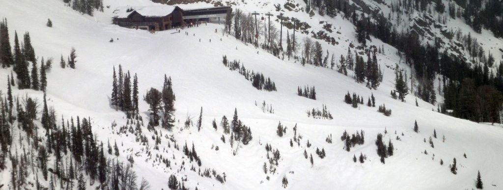 Die Bergstation der Bridger Gondola!
