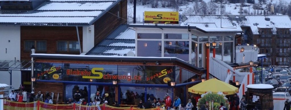 Aprés Ski im Einkehrschwung an der Talstation