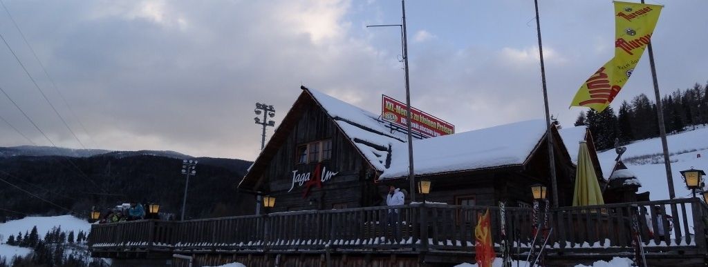 Jagaalm an der Talabfahrt 1.