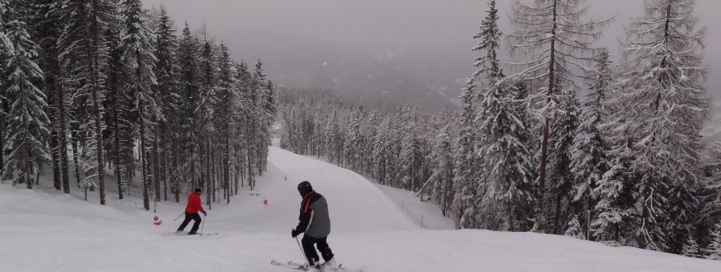 Die Familienabfahrt 17 am 6er Sessellift