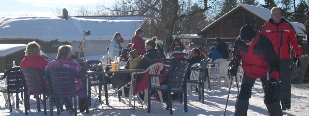 Hütte an der Almwiesenabfahrt