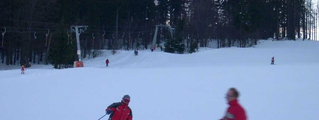 Blick auf Lift des kleinen Almberg