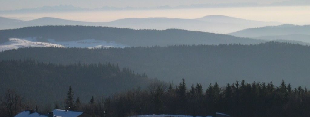 Blick über den Bayerischen Wald