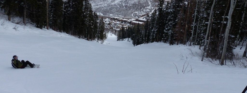 Mittelschwere Creole Abfahrt