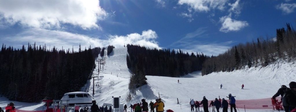 Parley´s Park und Prospector Abfahrt am Silverlode Lift