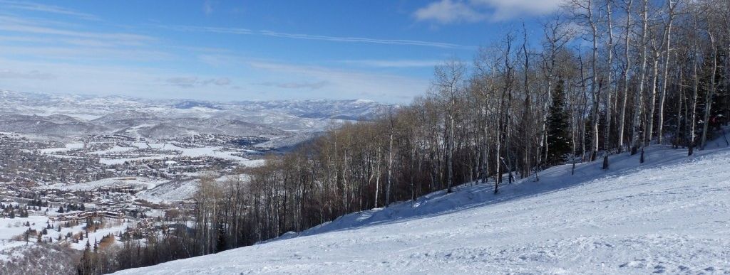 Gerade bei Neuschnee sind die Hänge in Park City anspruchsvoll!