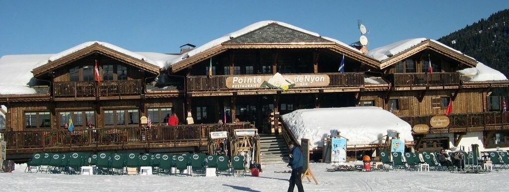 Großes Restaurant mit Sonnenterrasse nahe Morzine!