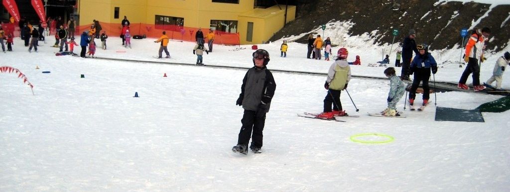 Beginner area at the base!