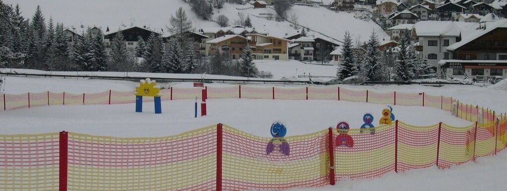 Children's park in Corvara at the base station of the gondola 19 (Boé)!