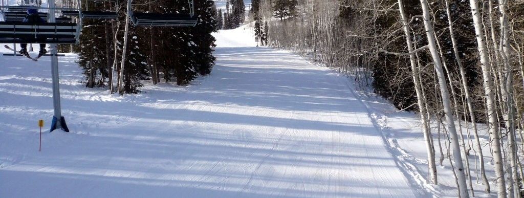 View from the Eagle Express Chair!