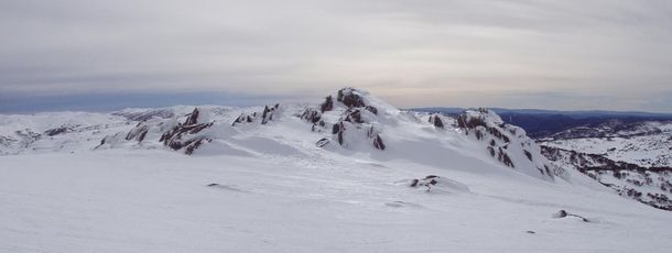 Das Skigebiet Perisher liegt im Südosten Australiens.