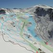 Pistenplan des Skigebiets Ohau Snow Fields.