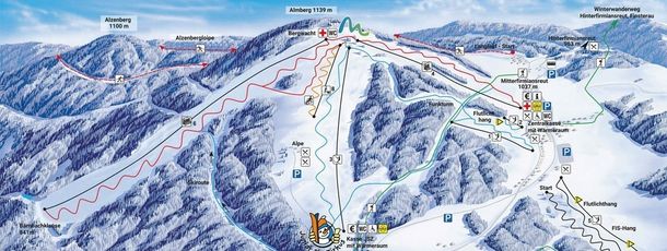 Information about the ski resort Mitterdorf