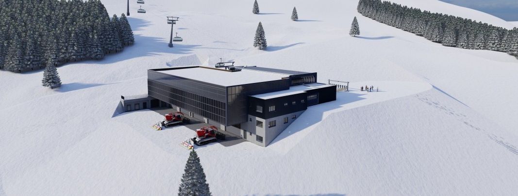 Die neue Talstation des Limberg Sessellifts in Saalbach wird weiter nach unten verlegt.