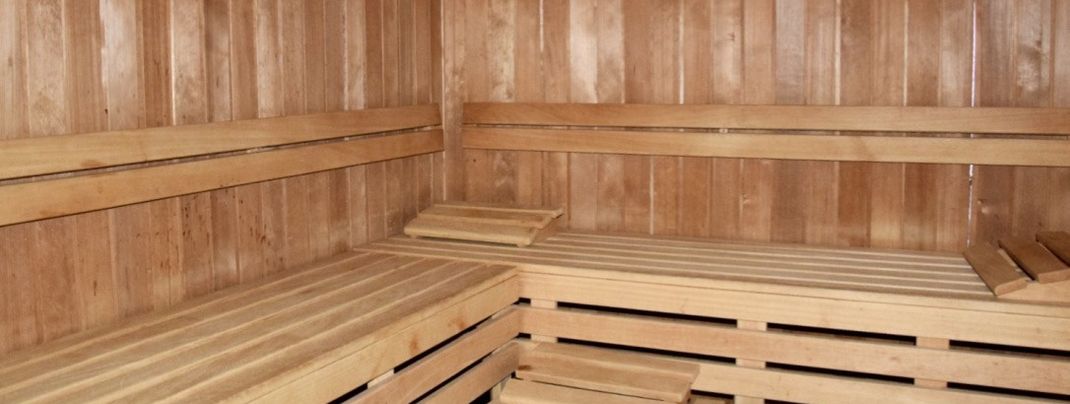 Finnische Sauna im Hotel
