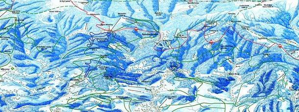 Loipenplan Spindlermühle