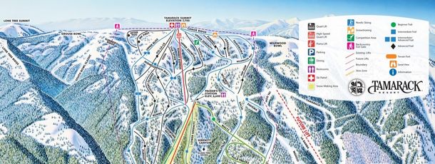 Detaillierte Infos zum Skiurlaub im Skigebiet Tamarack Resort