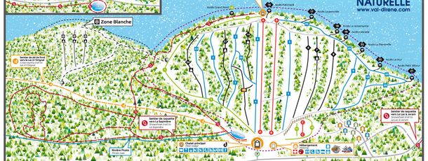Pistenplan Val-d'Irène
