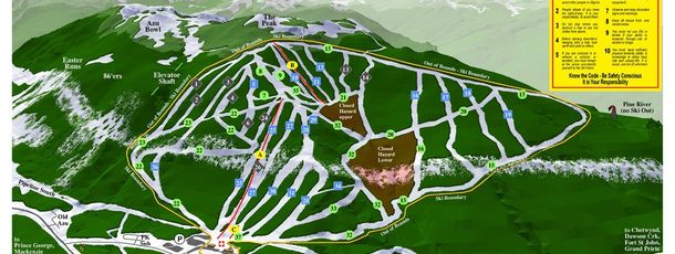 Trail Map Powder King