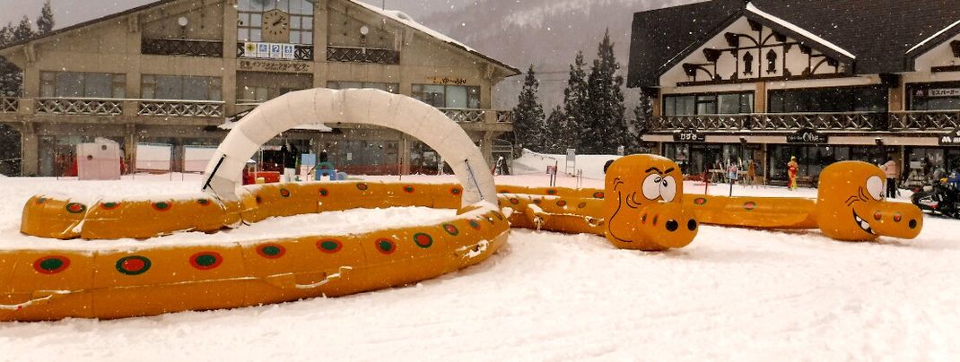 Inflatable elements bring fun and action