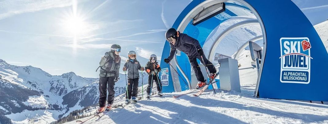 Beim Speedcheck am Wiedersberger Horn gibst du so richtig Gas!