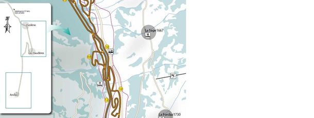 Detaillierte Infos zum Langlauf und den Loipen im Langlaufgebiet Evolene - Les Haudères